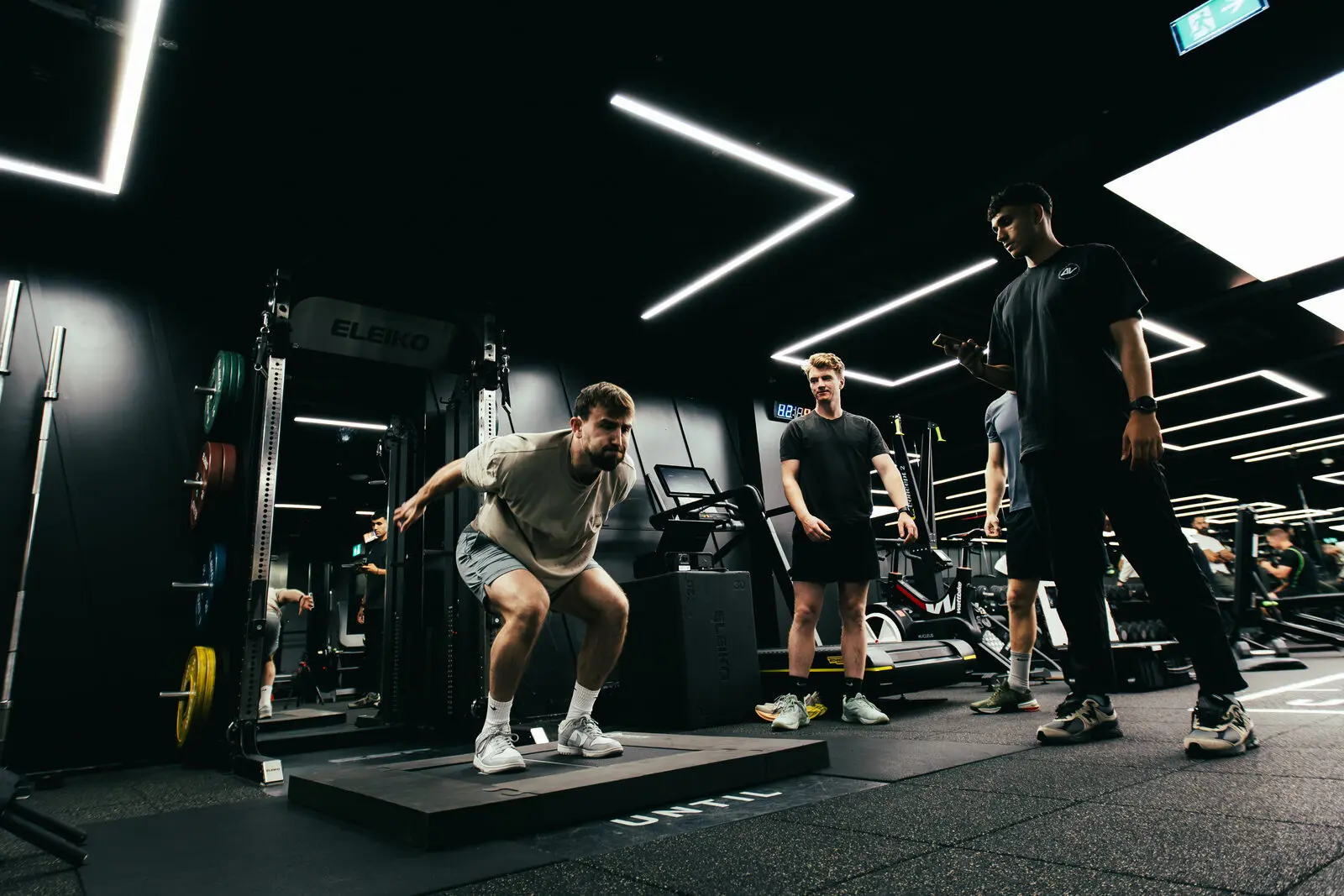 Jump testing on Hawkin Dynamics force plates